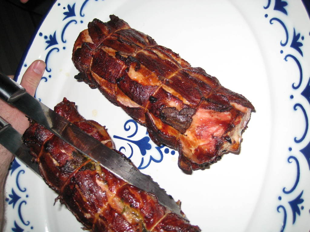 Bacon-Wrapped Pork Tenderloin