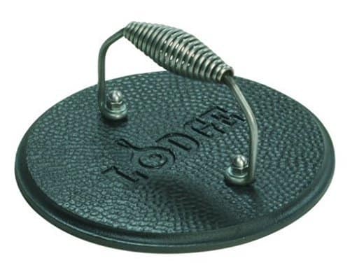 Lodge-LGPR3-Pre-Seasoned-Round-Cast-Iron-Grill-Press-0