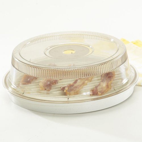 Nordic Ware Microwave Plate Cover 11 Inch Royal Bacon Society Nordic Ware Microwave Plate Cover