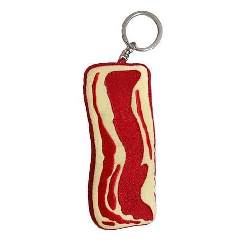 Sizzling-Bacon-Plush-Key-Chain-with-Sound-0